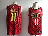 Hawks 11 Trae Young Red Nike Swingman Stitched NBA Jersey,baseball caps,new era cap wholesale,wholesale hats